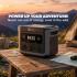 Toby’s TBS-144A Portable Power Station 600W, 144000mAh (460.8Wh) Lithium Battery, 220V AC Output 400W, DC 12-50V 200W Max, PD 100W - Black